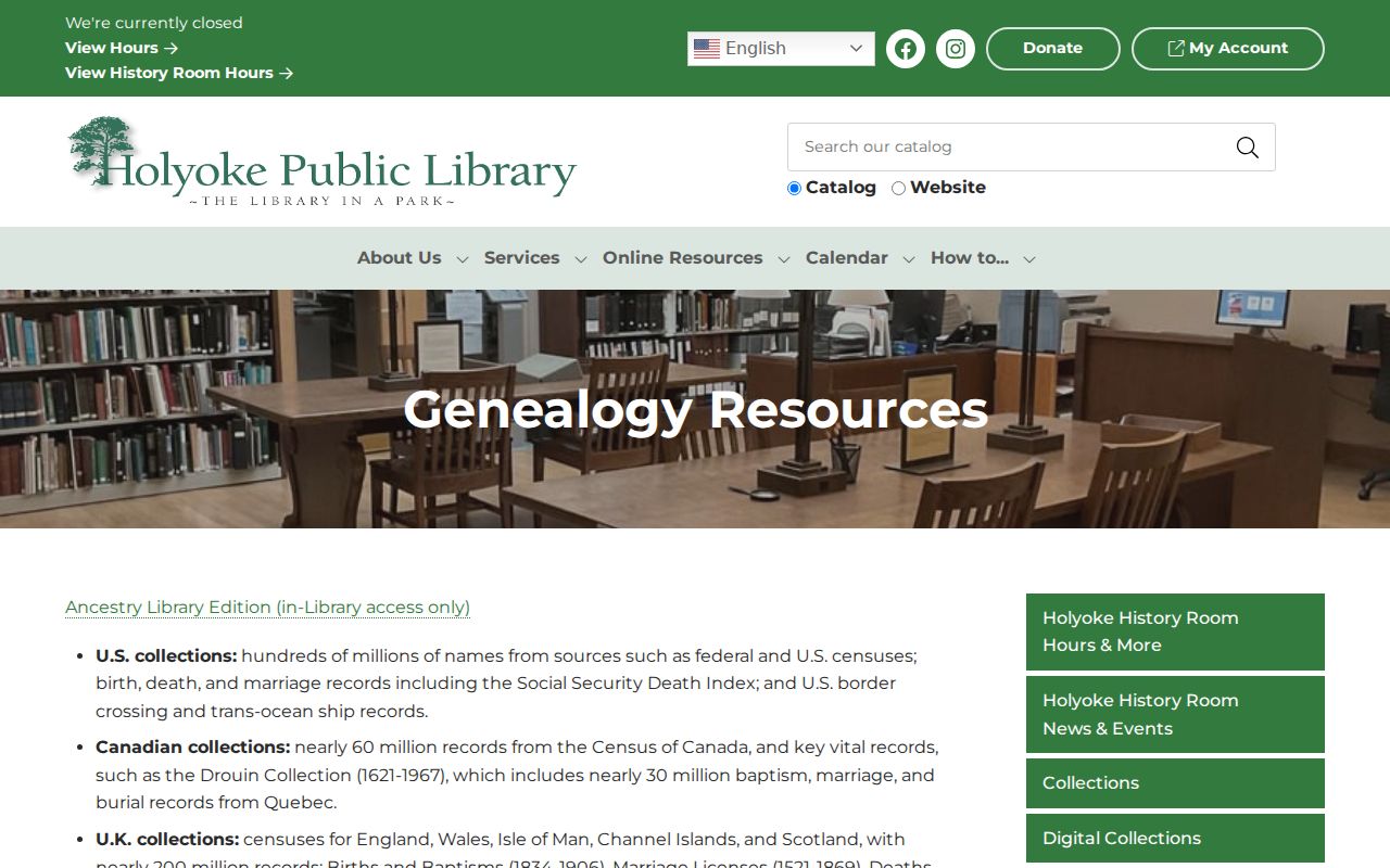 Holyoke residents directory digitized genealogy resources